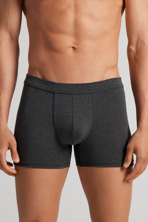 Boxer Intimissimi Modal And Silk Barbati Gri Inchis | NFXHSU-461