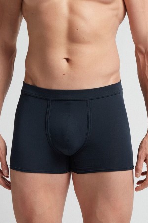 Boxer Intimissimi Natural Fresh Cotton Barbati Negrii | WQMALB-543