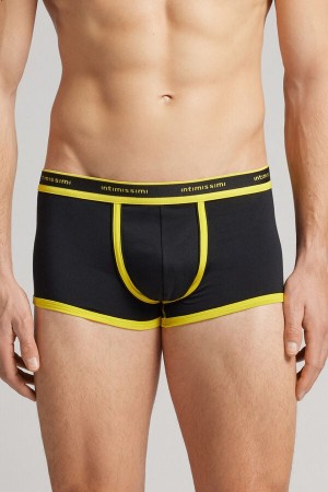 Boxer Intimissimi Superior Cotton With Logo Barbati Negrii | OMIYWL-321