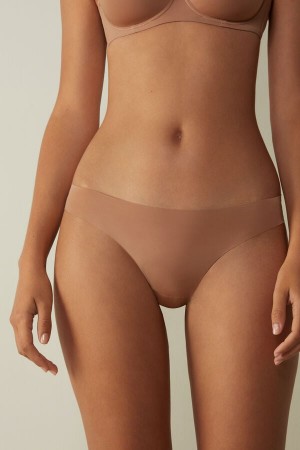 Chiloți Intimissimi Brazilian Seamless Ultra Light Microfiber Dama Bej | PMEWTO-680