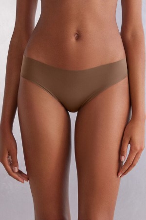 Chiloți Intimissimi Seamless Microfiber Dama Bej Inchis | ASCTRM-758