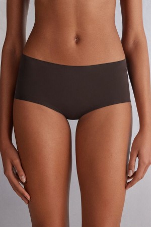 Chiloți Intimissimi Seamless Microfiber Hipster Dama Bej Maro | IUZOWY-027