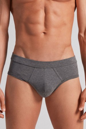 Chiloți Intimissimi Superior Cotton Barbati Gri Inchis | NMQLYX-452