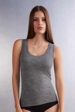 Maiou Intimissimi Wool Cotton Dama Gri | BDRHIP-067