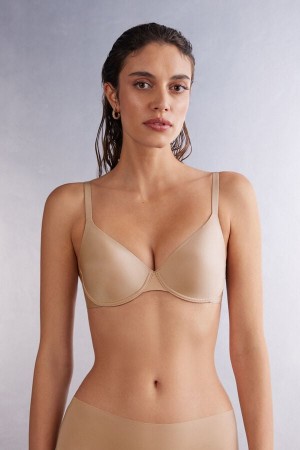 Sutien Intimissimi Francesca Ultimate Balconette Dama Portocalii Bej | BYFKSG-374