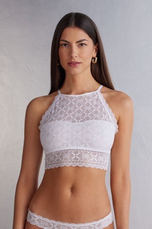 Sutien Intimissimi Lace Dama Albi | UHRBLJ-210