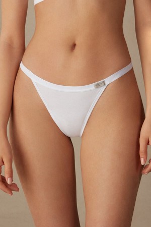 Tanga Intimissimi String In Cotton Dama Albi | AXLBNS-963