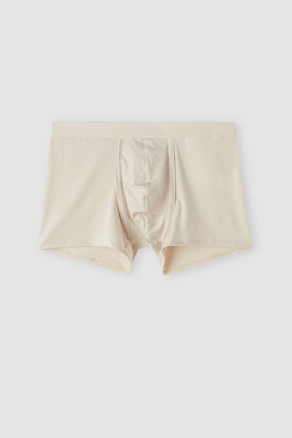 Boxer Intimissimi Natural Fresh Cotton Barbati Bej | SKWRDF-965