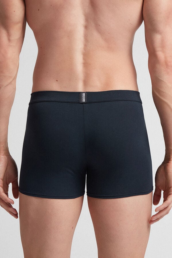 Boxer Intimissimi Natural Fresh Cotton Barbati Negrii | WQMALB-543