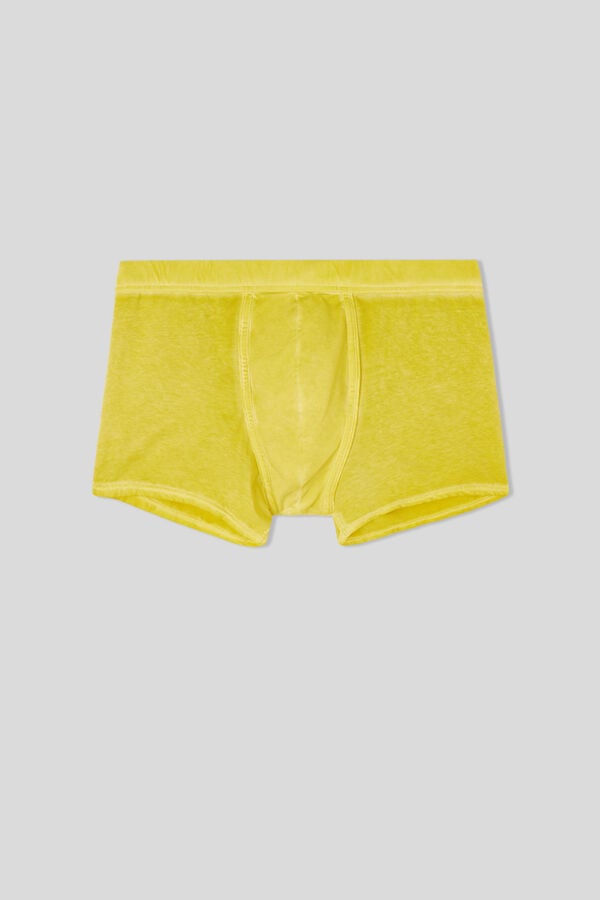 Boxer Intimissimi Natural Fresh Cotton Barbati Galbeni | ZMEFLG-970