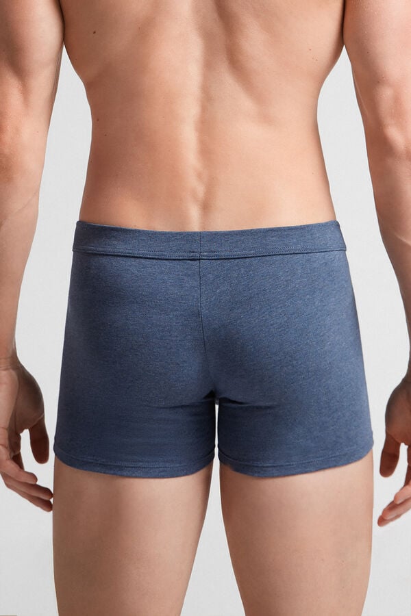 Boxer Intimissimi Superior Cotton Barbati Albastri | LNGWJZ-526