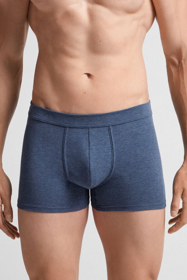 Boxer Intimissimi Superior Cotton Barbati Albastri | LNGWJZ-526