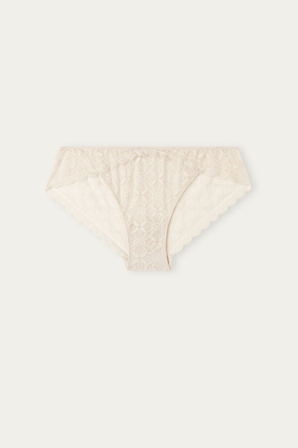 Chiloți Intimissimi Low Rise Lace Dama Albi Roz | KXVSYW-578