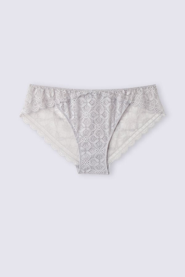 Chiloți Intimissimi Low Rise Lace Dama Gri | XOFPLE-260