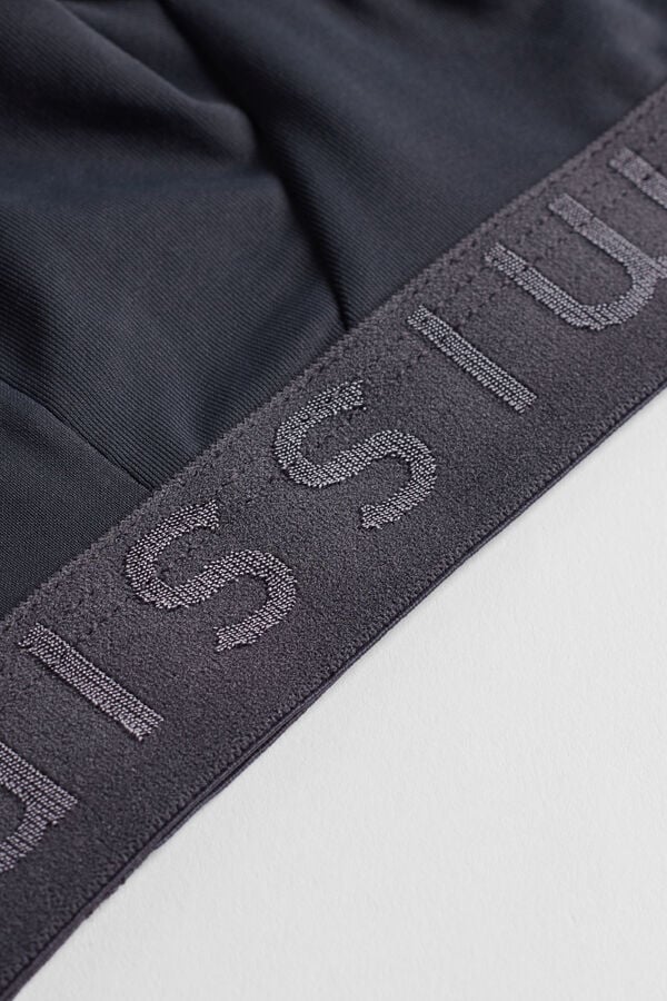 Chiloți Intimissimi Microfiber Logo Detail Barbati Gri | PISTQC-073