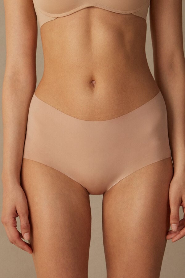 Chiloți Intimissimi Seamless Microfiber Hipster Dama Portocalii Bej | WITUAH-745