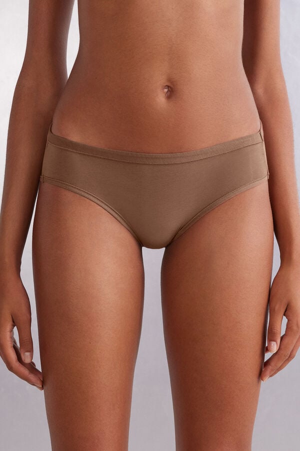 Chiloți Intimissimi Ultralight Cotton Dama Bej Inchis | LVGMBJ-843