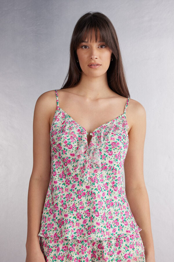 Maiou Intimissimi Life Is A Flower Satin Dama Colorati | ZWNVKT-503