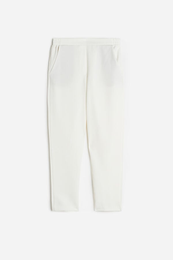 Pantaloni Intimissimi TrouPockets Dama Albi | TWDGAR-083