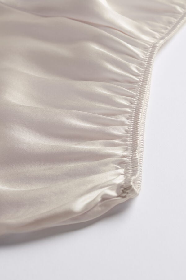 Pantaloni Scurti Intimissimi Smooth Silk-Satin Dama Albi Roz | RYXBMV-812