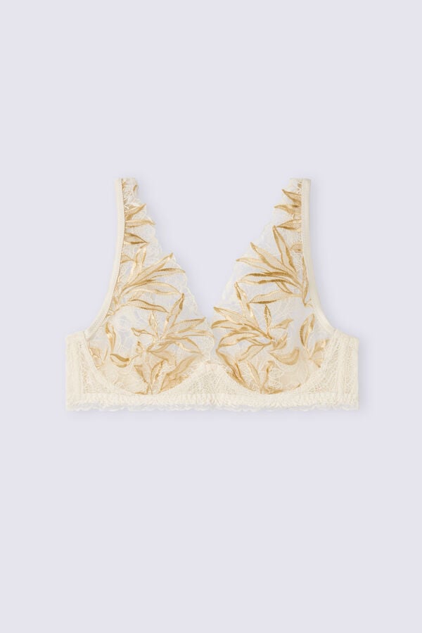 Sutien Intimissimi Golden Hour Balconette Dama Galbeni Deschis Albi | TCJXKB-082