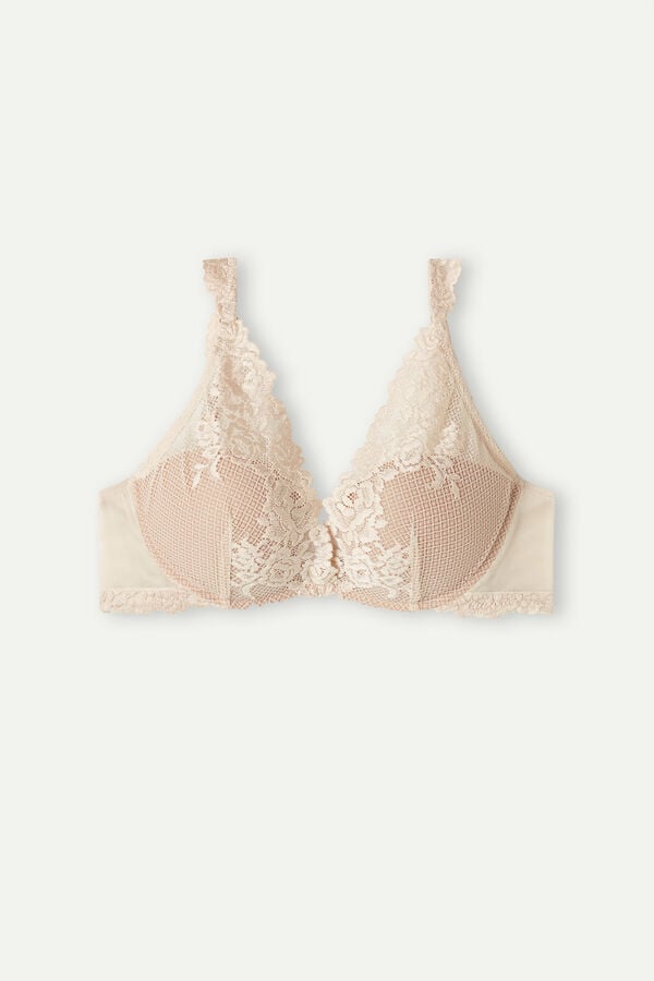 Sutien Intimissimi Pretty Flowers Giorgia Balconette Dama Albi Roz | DTMPUO-731