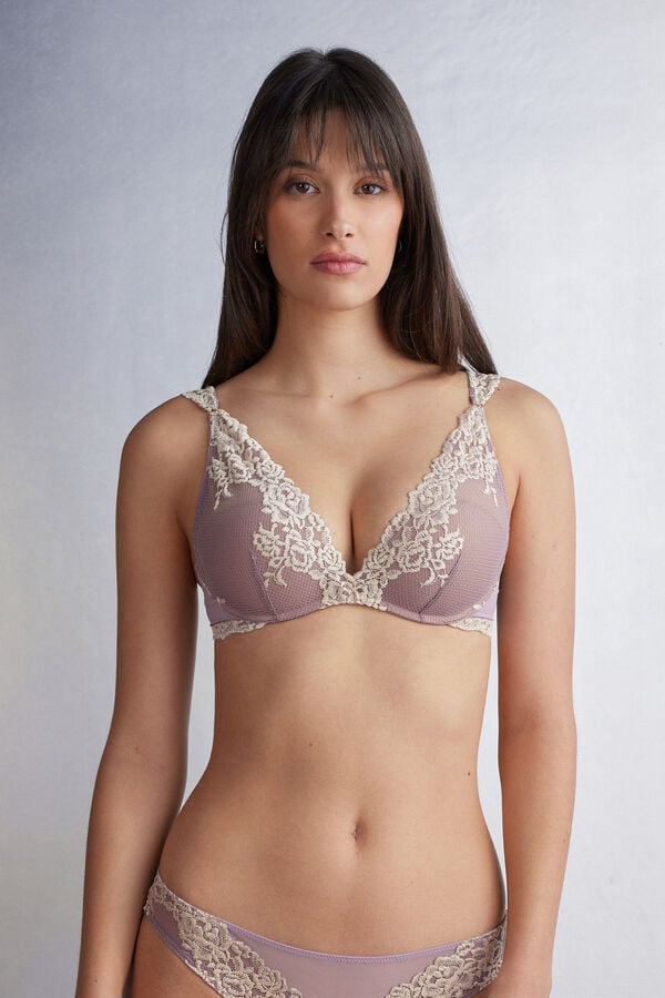 Sutien Intimissimi Pretty Flowers Giorgia Balconette Dama Albi | DYFQNX-639