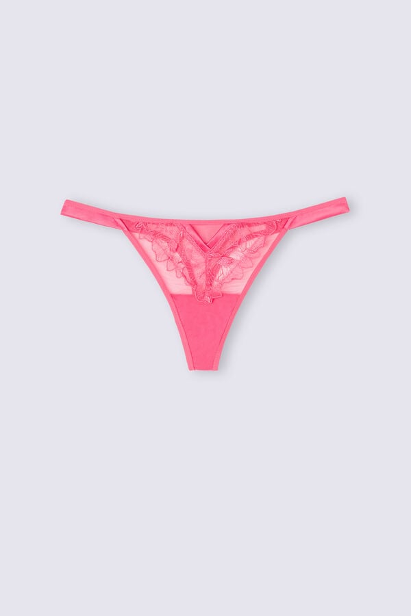 Tanga Intimissimi Sweet Like Sugar String Dama Roz | CWSKZL-185